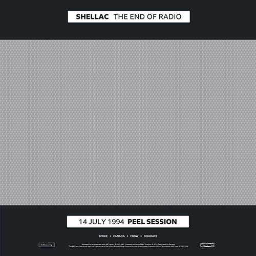 Shellac: The End of Radio 2LP